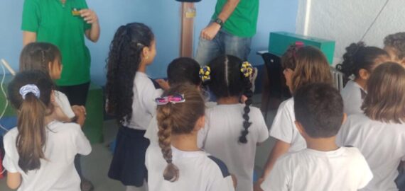 Toca da ciência na escola